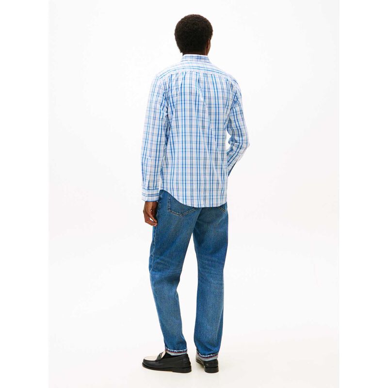 Tommy Hilfiger Flex Poplin Medium Check Shirt image number 1